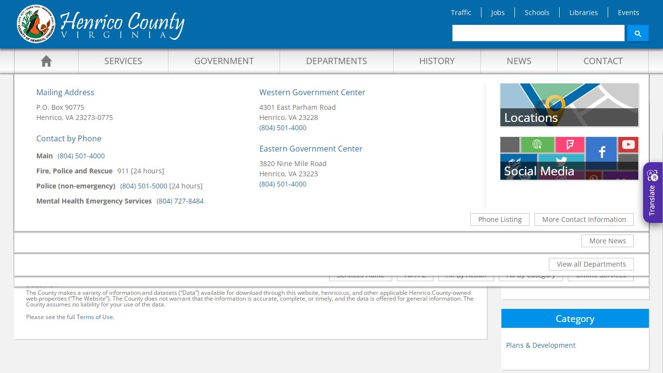 Real Estate Database - Henrico County, Virginia